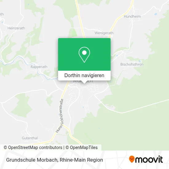 Grundschule Morbach Karte