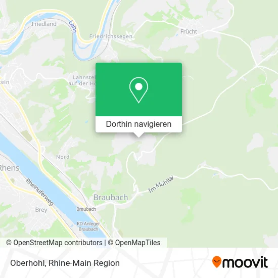 Oberhohl Karte