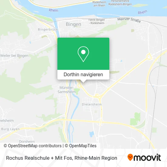 Rochus Realschule + Mit Fos Karte