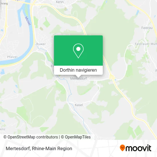Mertesdorf Karte