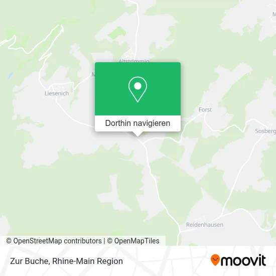 Zur Buche Karte