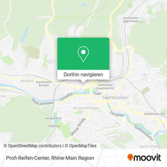 Profi-Reifen-Center Karte