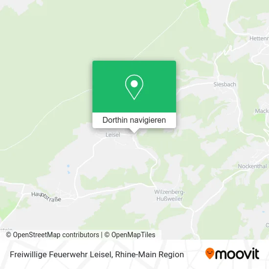 Freiwillige Feuerwehr Leisel Karte