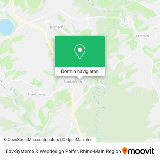 Edv-Systeme & Webdesign Peifer Karte