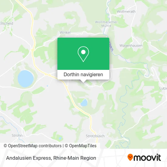 Andalusien Express Karte