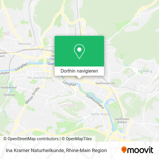 Ina Kramer Naturheilkunde Karte