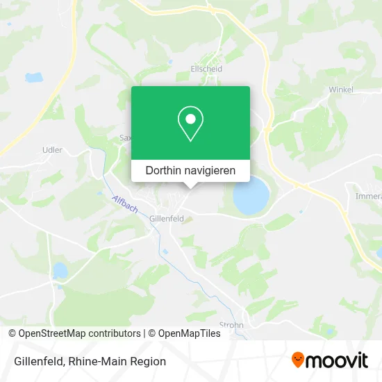 Gillenfeld Karte