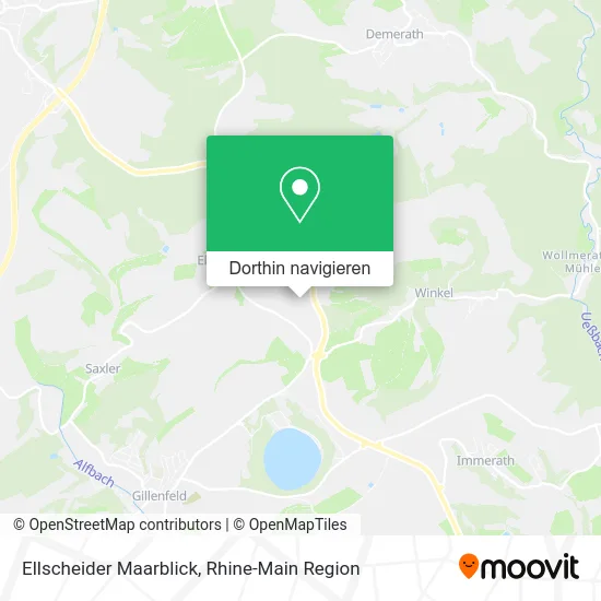 Ellscheider Maarblick Karte