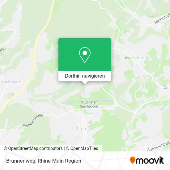 Brunnenweg Karte
