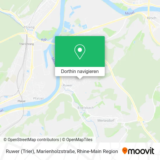 Ruwer (Trier), Marienholzstraße Karte