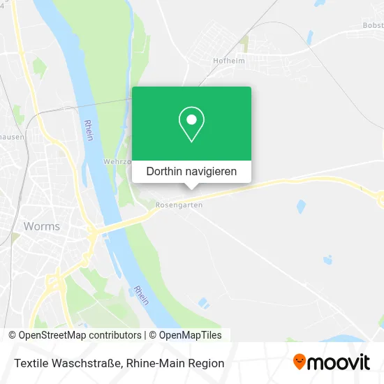 Textile Waschstraße Karte