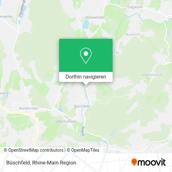Büschfeld Karte