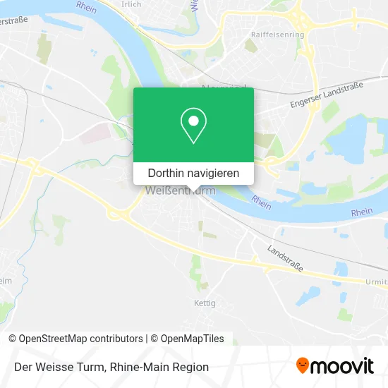 Der Weisse Turm Karte