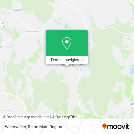 Weierweiler Karte