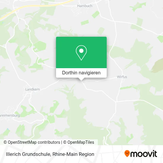 Illerich Grundschule Karte