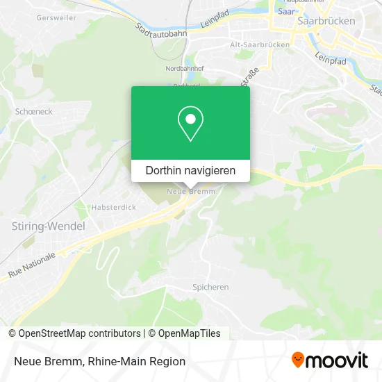 Neue Bremm Karte
