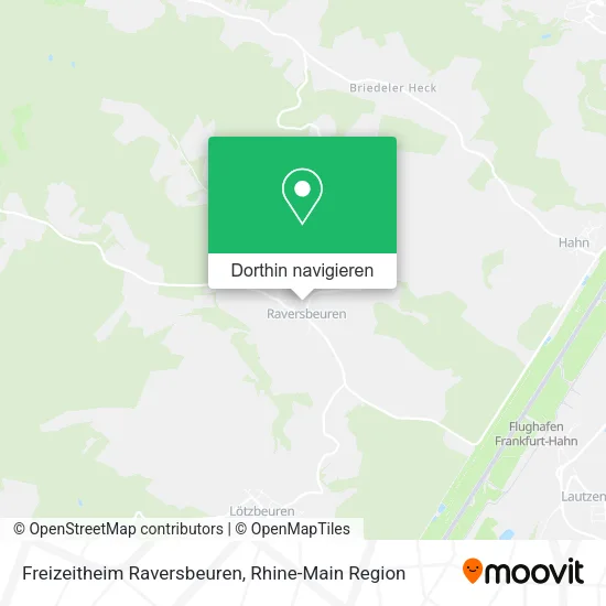 Freizeitheim Raversbeuren Karte