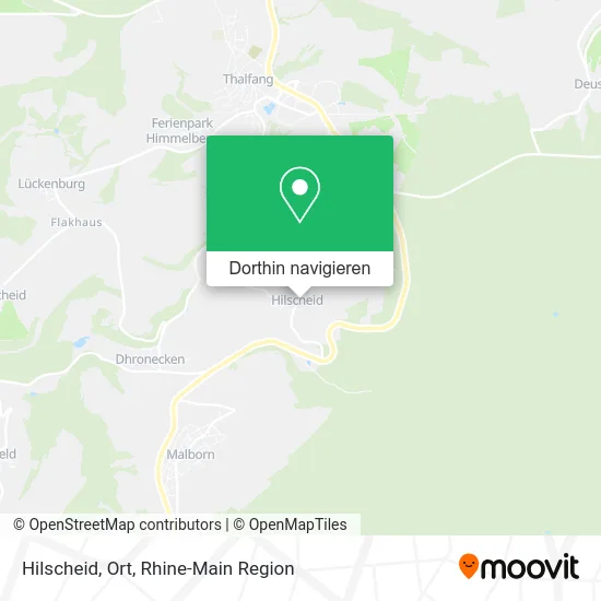 Hilscheid, Ort Karte