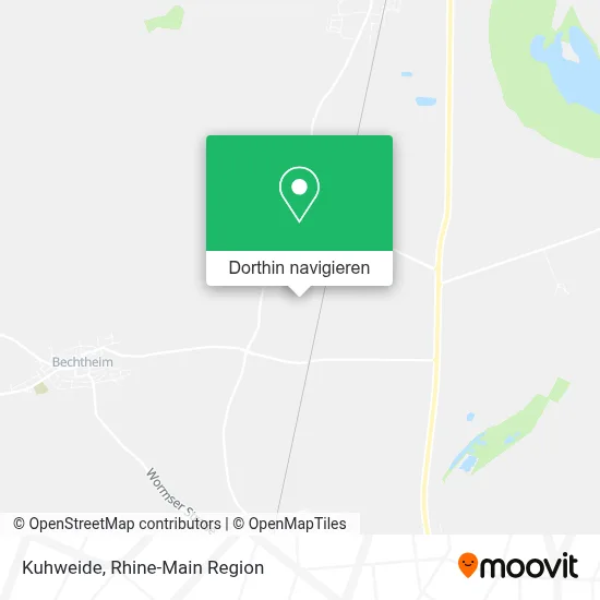 Kuhweide Karte