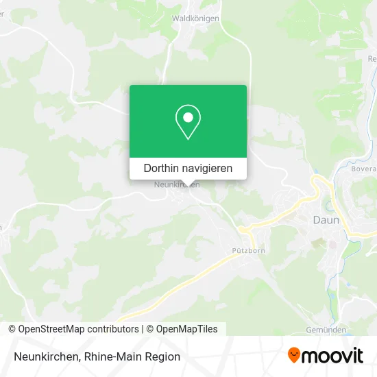 Neunkirchen Karte
