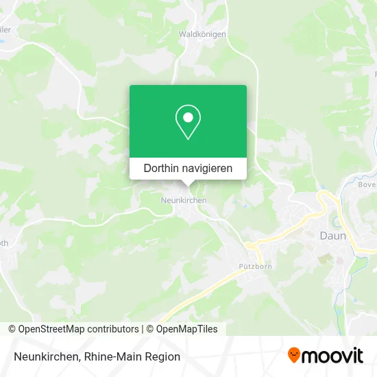 Neunkirchen Karte