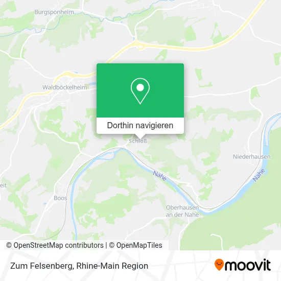 Zum Felsenberg Karte