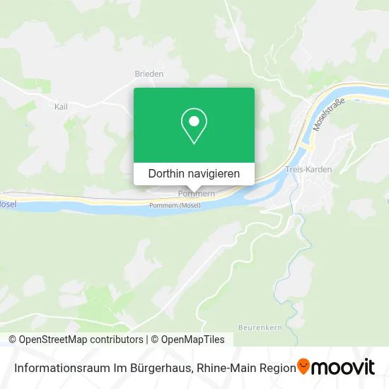 Informationsraum Im Bürgerhaus Karte