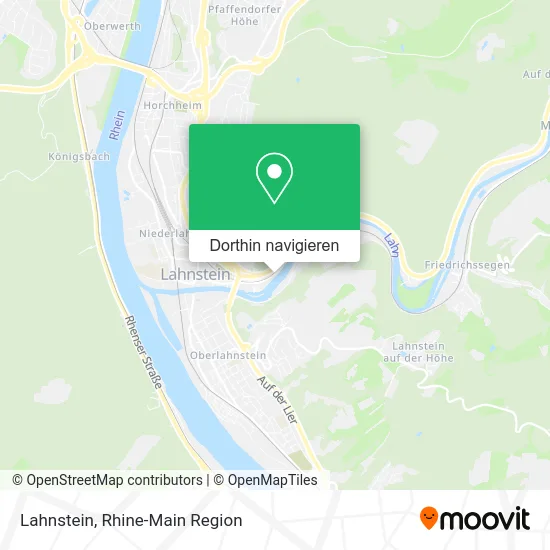 Lahnstein Karte