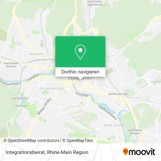 Integrationsbeirat Karte