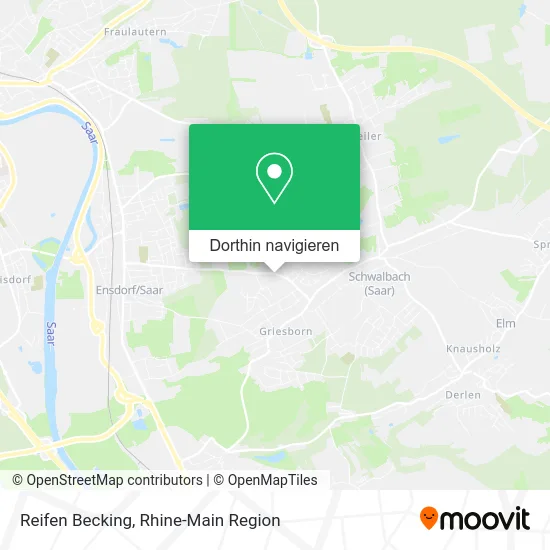 Reifen Becking Karte