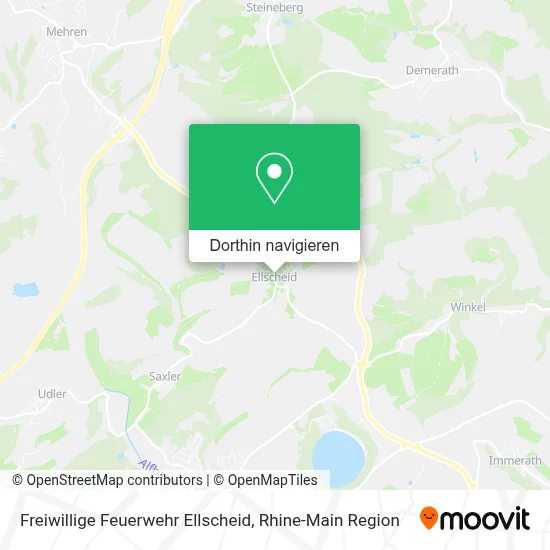 Freiwillige Feuerwehr Ellscheid Karte