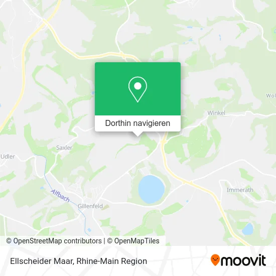 Ellscheider Maar Karte