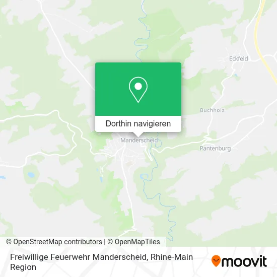 Freiwillige Feuerwehr Manderscheid Karte