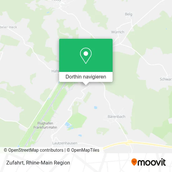 Zufahrt Karte