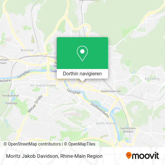 Moritz Jakob Davidson Karte