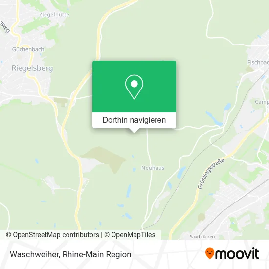 Waschweiher Karte