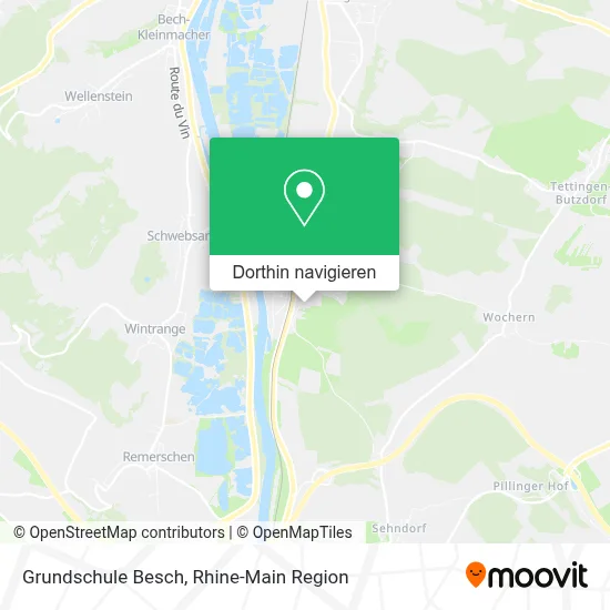 Grundschule Besch Karte