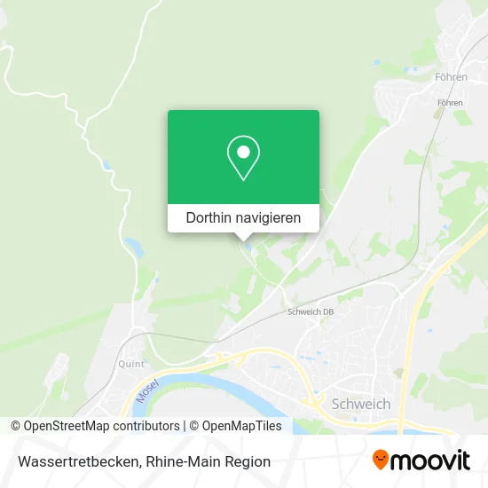 Wassertretbecken Karte