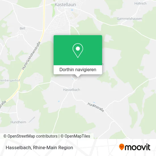 Hasselbach Karte