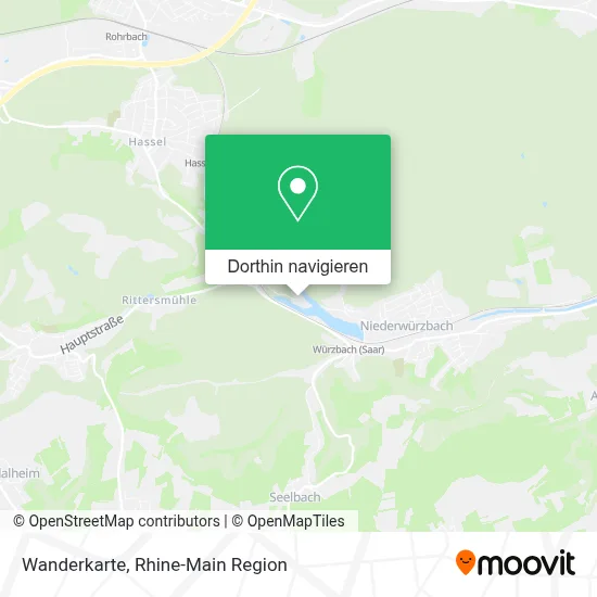 Wanderkarte Karte