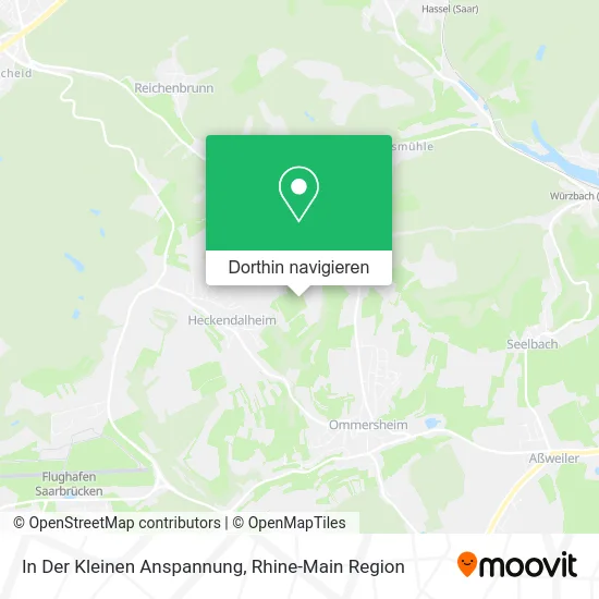 In Der Kleinen Anspannung Karte