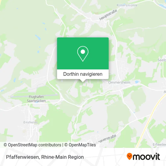 Pfaffenwiesen Karte