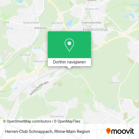 Herren-Club Schnappach Karte