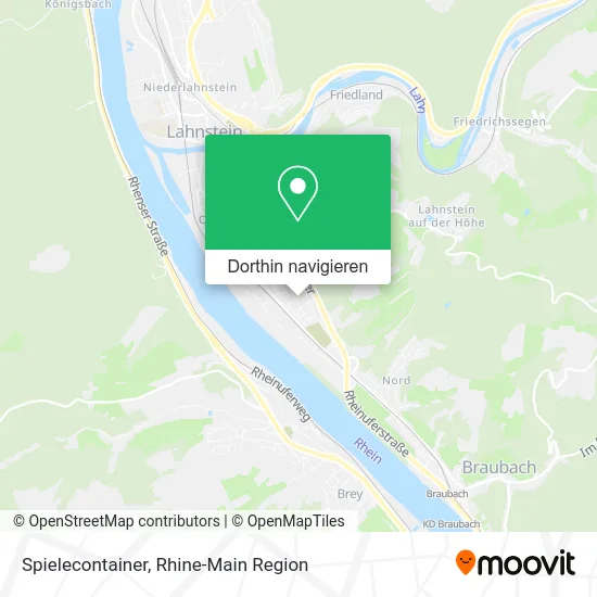 Spielecontainer Karte