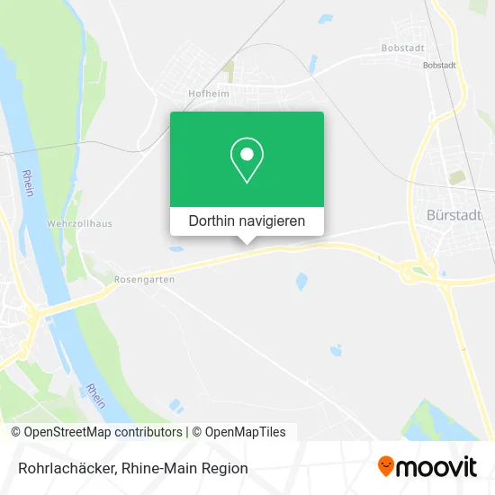 Rohrlachäcker Karte