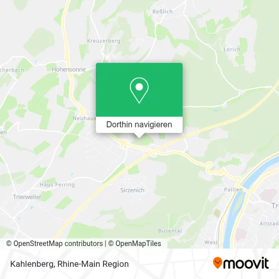 Kahlenberg Karte