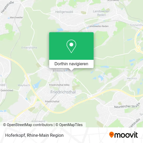 Hoferkopf Karte