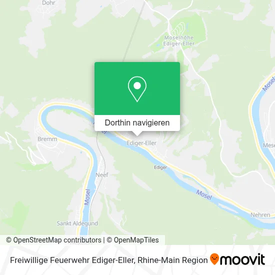 Freiwillige Feuerwehr Ediger-Eller Karte