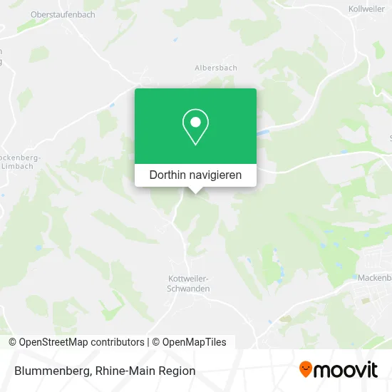 Blummenberg Karte
