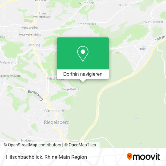 Hilschbachblick Karte